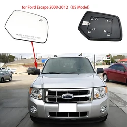 For the Ford Escape Rearview mirror 08-12 lenses Astern lens Rearview mirror reflector glass   retrovisores