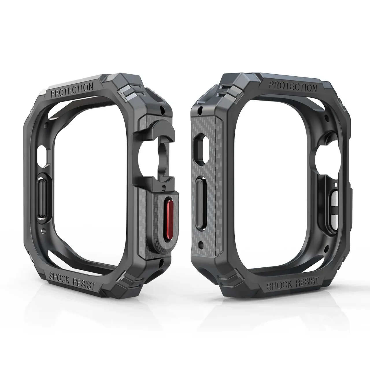 Case for Apple Watch 41mm 45mm 40mm 44mm 49mm TPU + PC Shockproof Protector Bumper Cover for Iwatch Series Ultra 9 8 7 6 4 3 SE