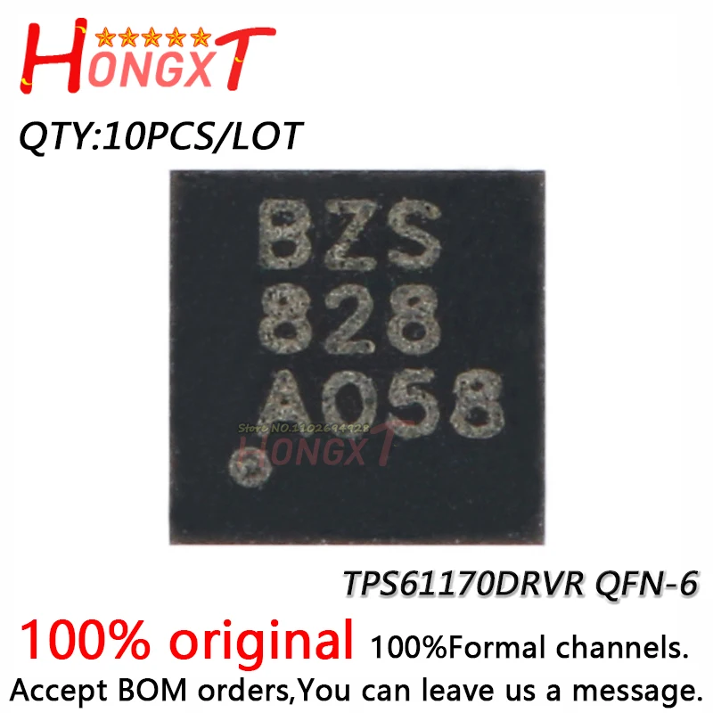 

10 шт. 100% новый TPS61170DRVR QFN-6.