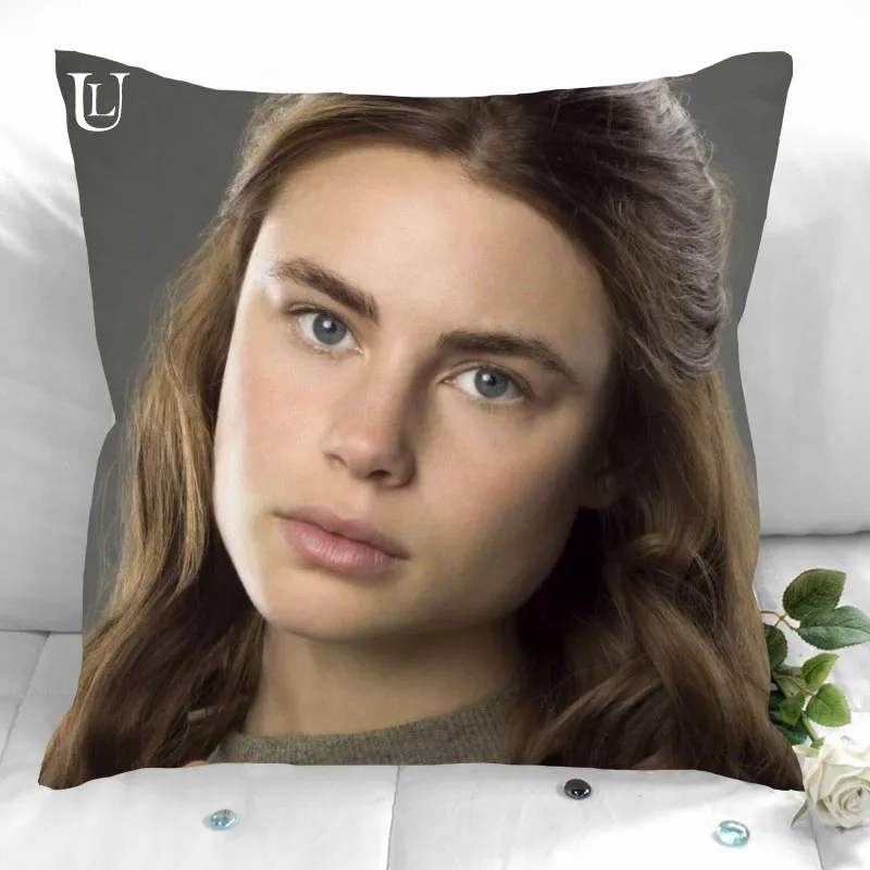 

Lucy Fry Pillowcases Square Pillowcase Home Decorative Zipper Pillow Cover 35X35cm40X40cm(One Side)