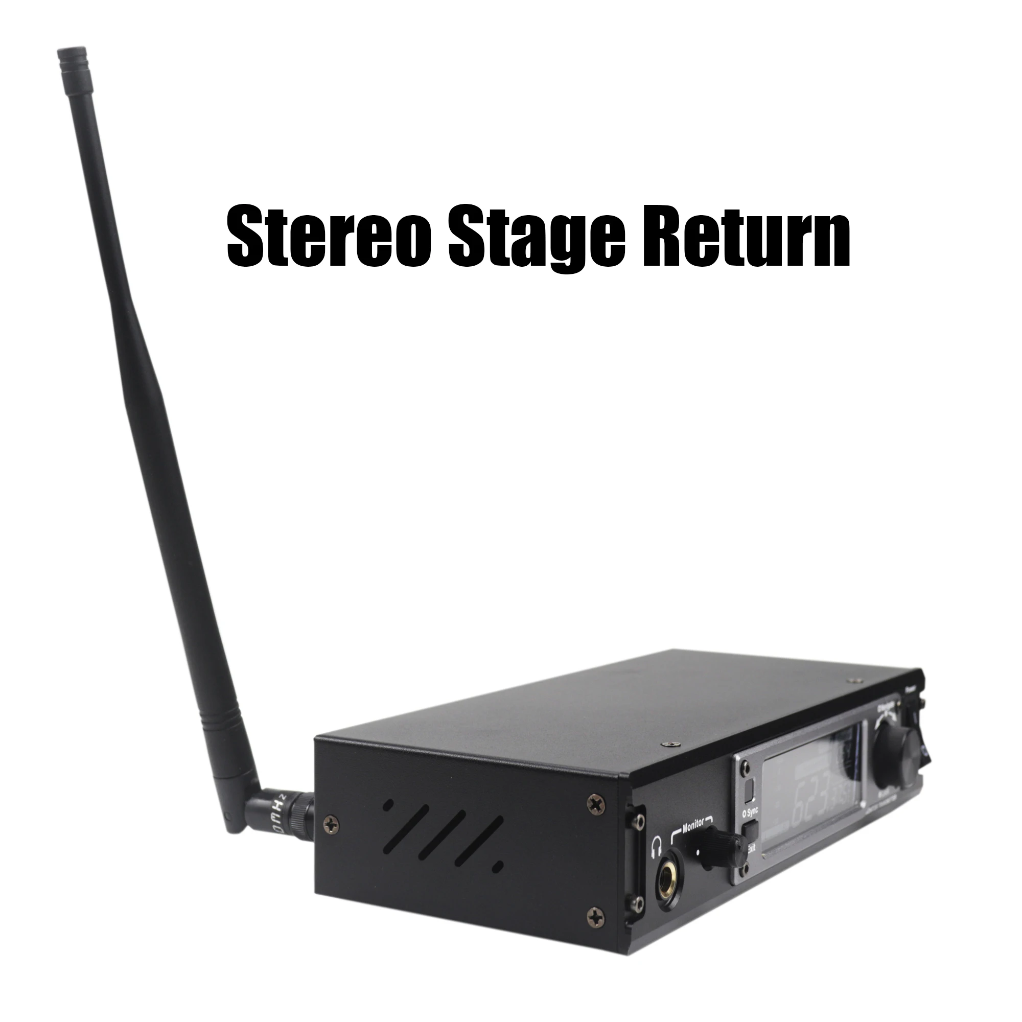 Imagem -04 - Leicozic Stereo Inear Monitor System Sistema de Monitoramento sem Fio Professional Stage Return Rack Mount Psm900 P9ra Iem 500 600mhz