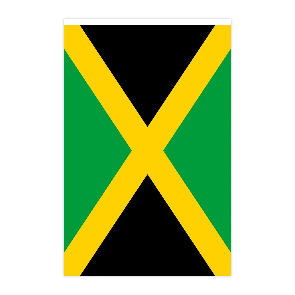 14x21CM Jamaica character string flag with Digital polyester printing (20pcs/set)