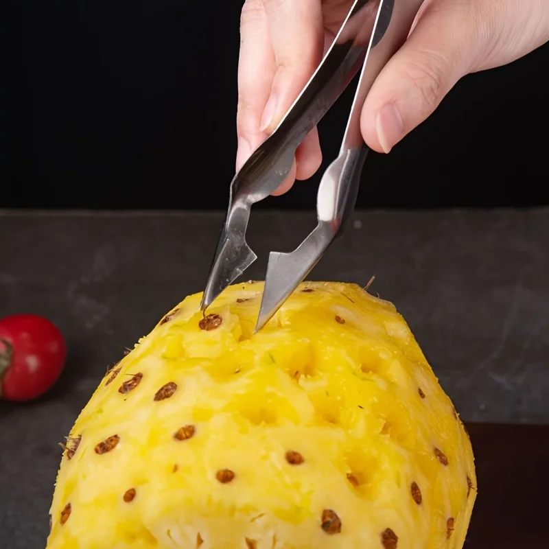 Stainless Steel Pineapple Eye Remover Seed Extractor Tool Easy To Use Kitchen Gadget for RV Camping Home Cooking Accessories - Detail 1