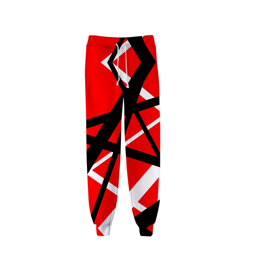 

Hip Hop Popular Comfortable Eddie Van Halen Cosplay Sweat Pants Elastic Band Slim Joggers Pants Trousers Sweatpant