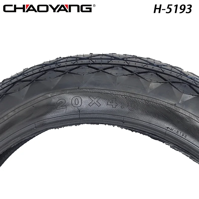 CHAOYANG Original 20x4.0 Bike Fat Tire Snowmobile Beach MTB Electric Bicycle Fat Tyre 30TPI 20PSI Outdoor Holiday Cycling Parts