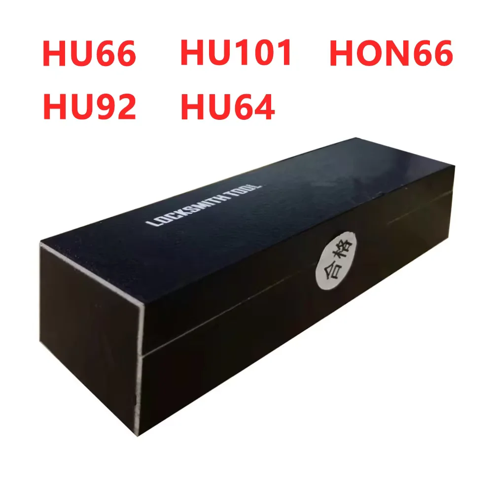 GOSO HU66 H0N66 HU64 HU100 HU101 HU92 herramienta de cerrajería de selección de bloqueo de ranura interior para VW Color negro