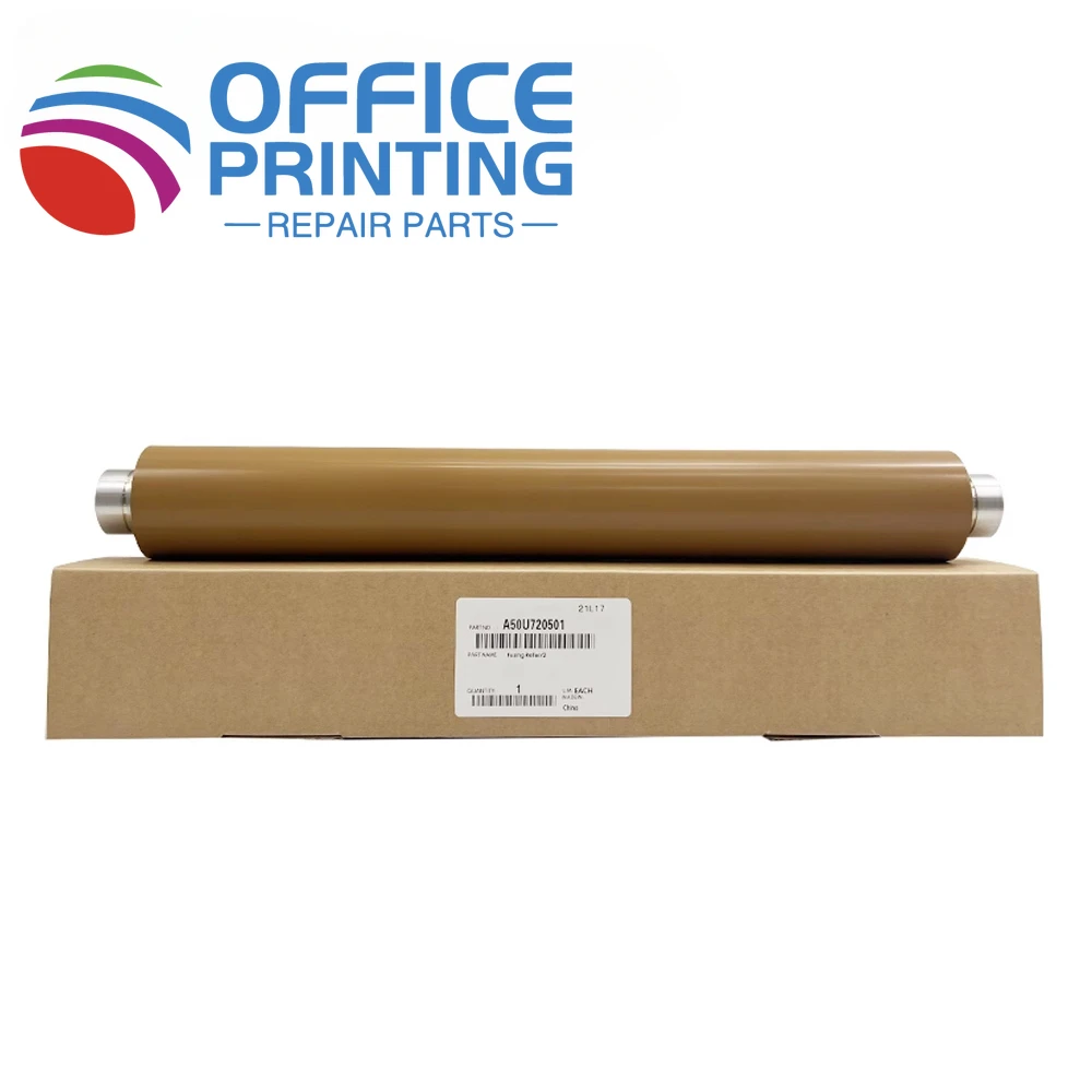 A50U-7205-01 Fusing Roller/2 For Konica Minolta Bizhub Press C1060 C1060L C1070 C1070P C2060 C2070 Fuser Roller A50U720501