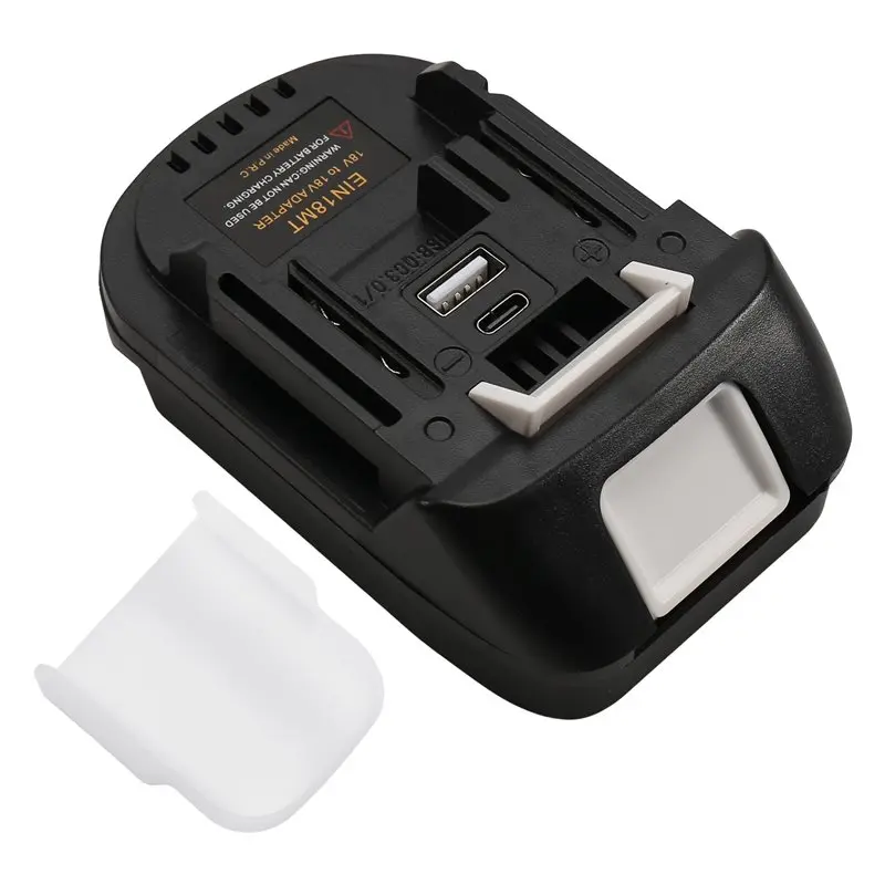 ABAE-EIN18MT Battery Adapter For 18V Li- Battery Converter To For 18V Power Tools (With Silicone Cover)
