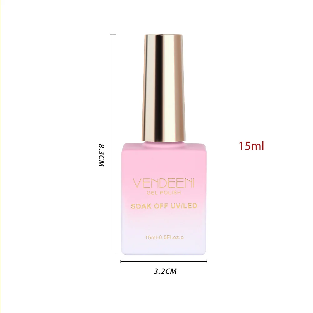 Vendeeni 15ml Universeller Regenbogen-Katzenaugen-Gel-Nagellack Laser-Glitzer Magnetischer Gel-Lack Kann mit Jeder Grundfarbe Kombiniert Werden – Detail 15