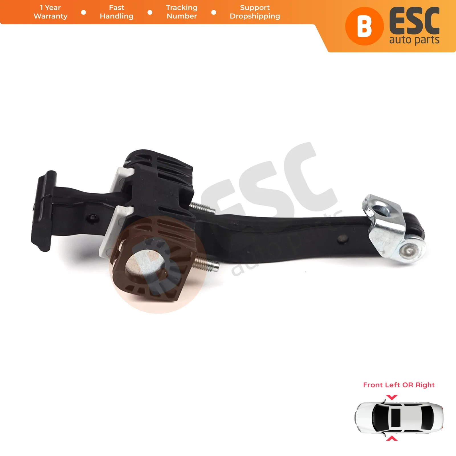 

EDP719 Front Left OR Right Door Hinge Stop Check Strap Limiter 5160251 13107175 for Vauxhall Opel Astra H MK5 4/5 Door