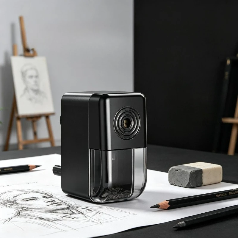 Qingzhu Professional Sketch Pencil Sharpener Adjustable for Art Students