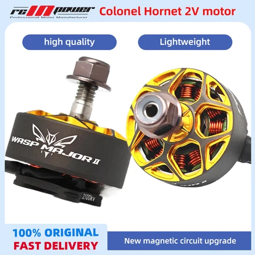 4 個 Rcinpower モーターワスプメジャー更新 V2 バージョン 22.6-6.6 - 2100kv Fpv レーシングフリースタイル Rc モデルマルチコプターフレーム