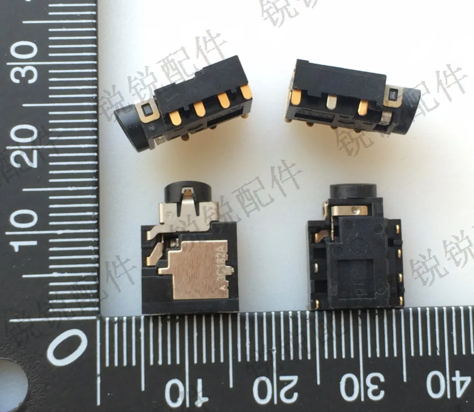 For 3.5mm notebook common audio socket headphone jack interface 7P audio female seat connector