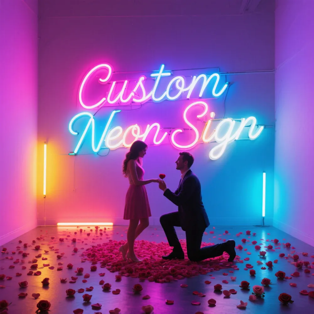 Custom Neon LED Sign Light Wedding Decor Birthday Party Room Decor Bedroom Bar Club Shop Neon Light Led Sign Personalized Gift