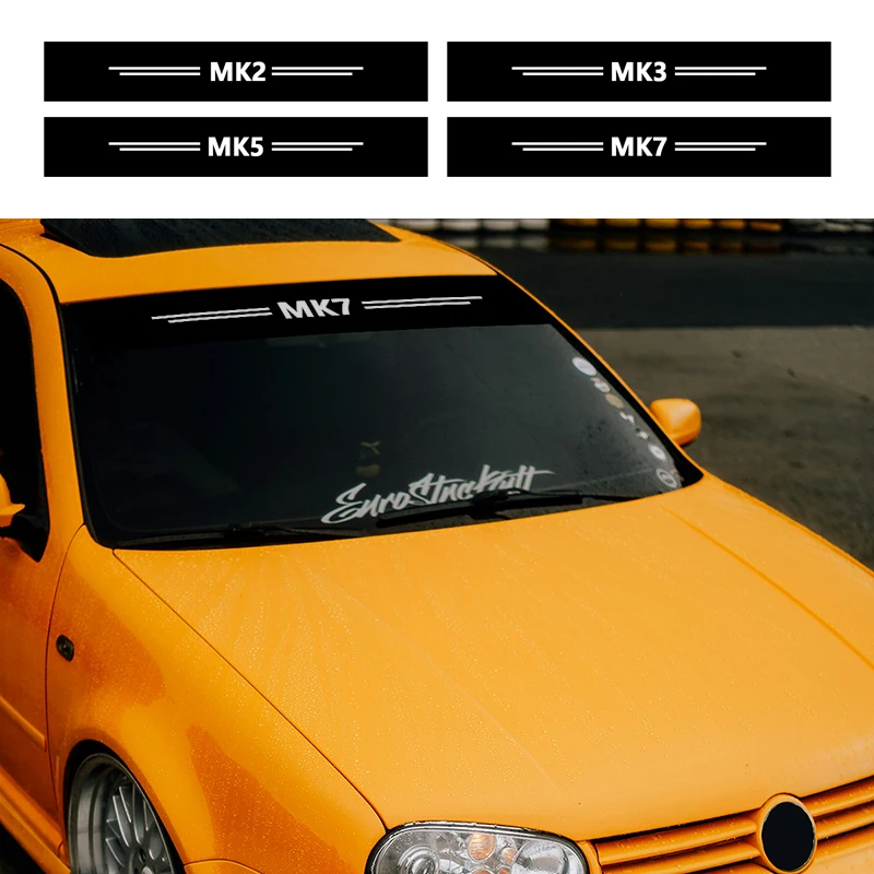 

1PC Auto Decorative Accessories Car Front Windshield Stickers Decals