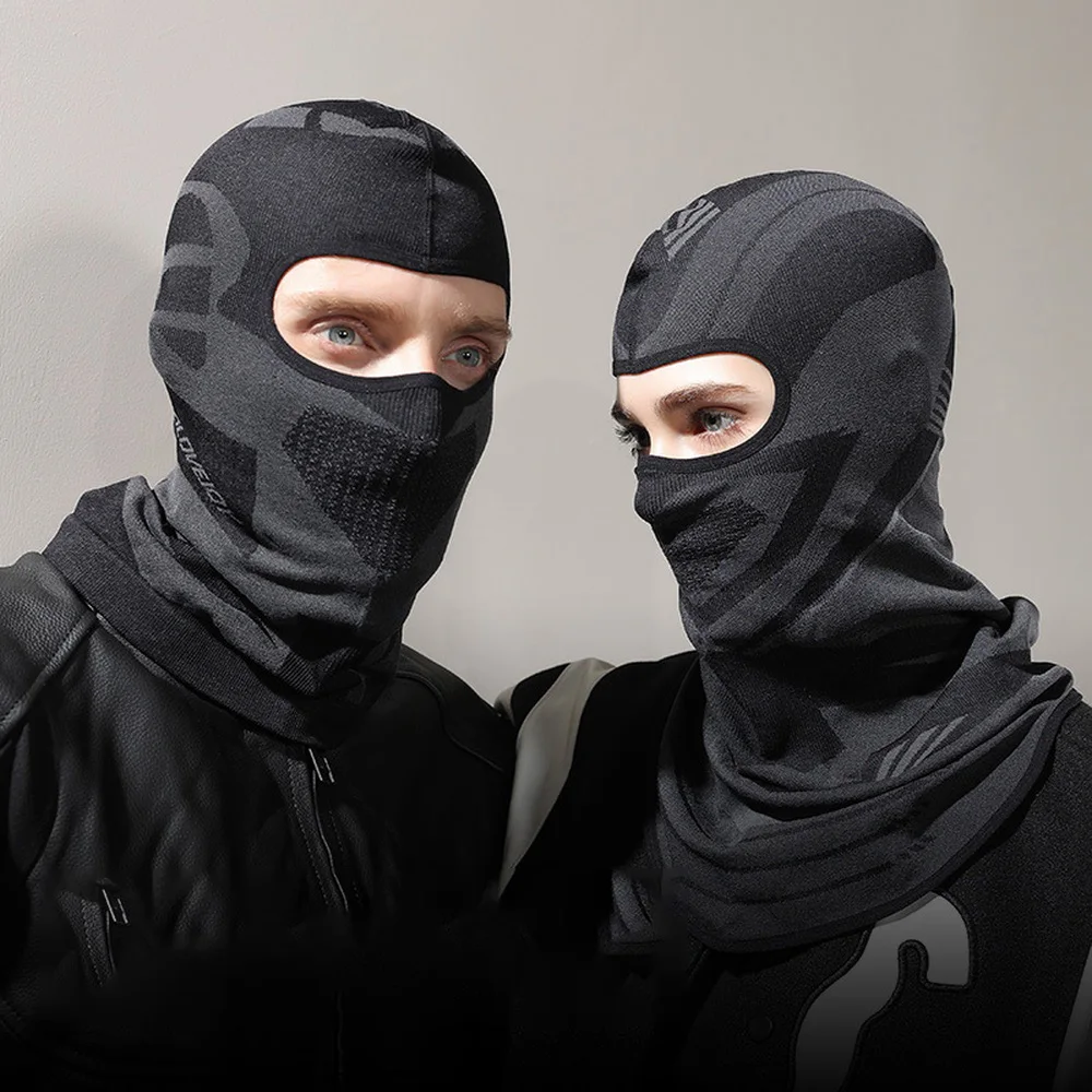 

Full Face Motorcycle Balaclava Mask Winter Warm and Breathable Riding Neck Face Mask Motocross Cycling Mask Helmet Hood Men