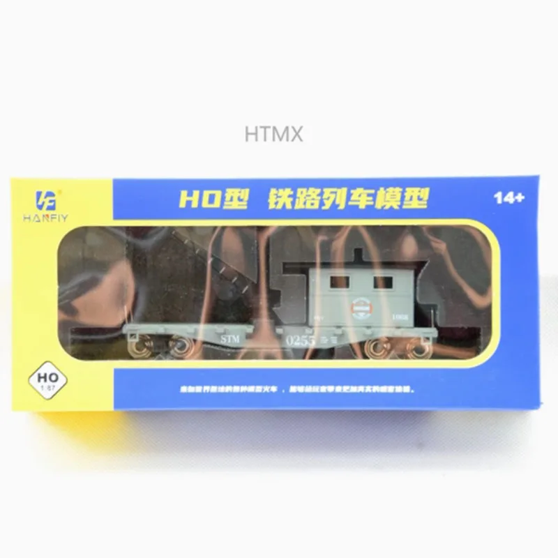 

Ho Scale Plastic 1/87 HF 40-Foot Caboose Crane Transport Car Crane 98300 Train Model Sand Table Static Display Adult Collection
