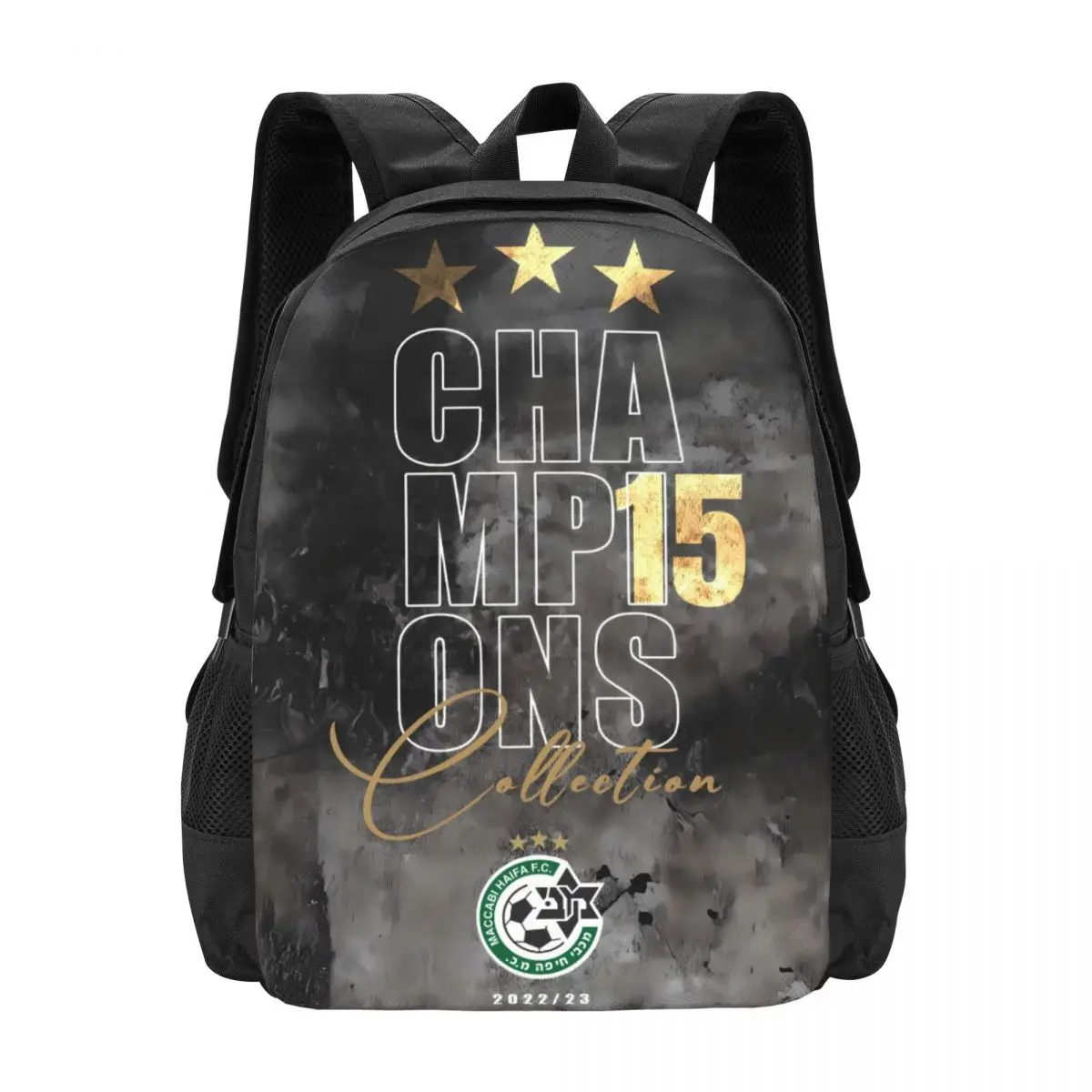 MHFC Maccabi- Haifa Green Apes Travel Laptop Backpack, Business College School Computer Bag Gift for Men & Women