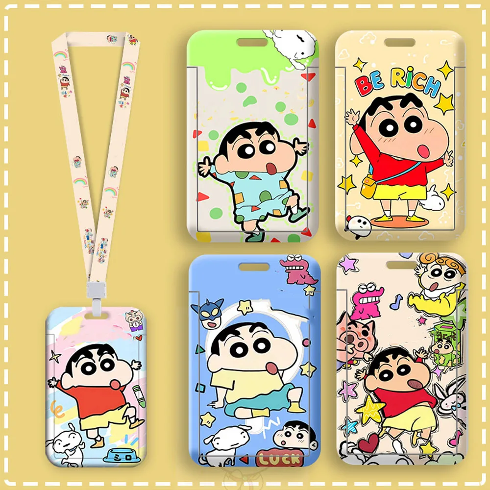 Anime Movie Lanyard For Cute Credit Card Cover Pass  Straps ID Badge Holder Cute Accessories Gifts