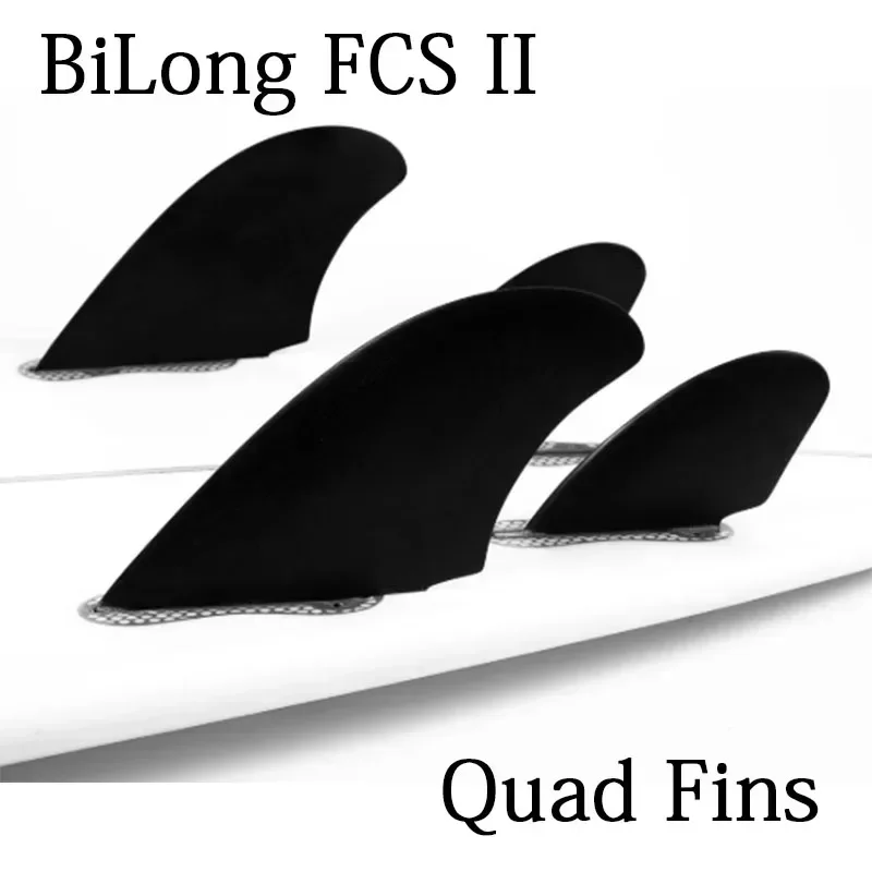 BiLong FCS II ROB MACHADO SEASIDE QUAD FINS  Performance Glass Fiber FCS2 Surf Fin New  Board Fin Funboard and Twin Fin Boards.