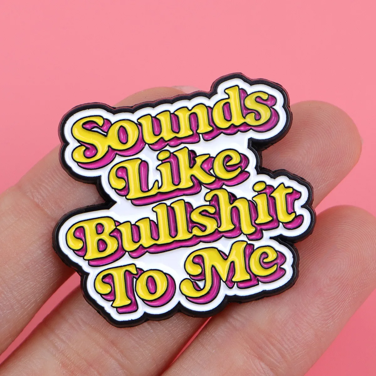 Emaliowane przypinki, śmieszne – Women Accessories Quotes recenzja i cena