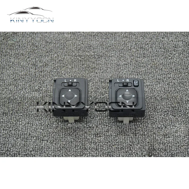 For Mitsubishi Outlander  ASX Pajero Electric External Side Rearview Mirror Adjust Folding Switch Button Fold
