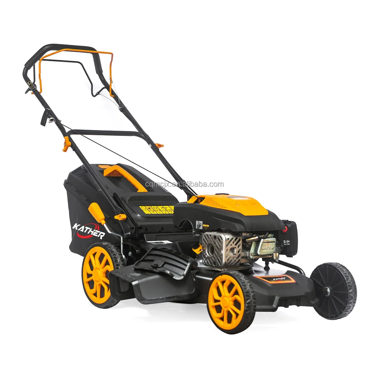 21inch 4 Stroke Single Cylinder Cordless Lawn Mowers 5.5hp Petrol Engine Mowing Machine Self-Propelled Grass Cutter Machine