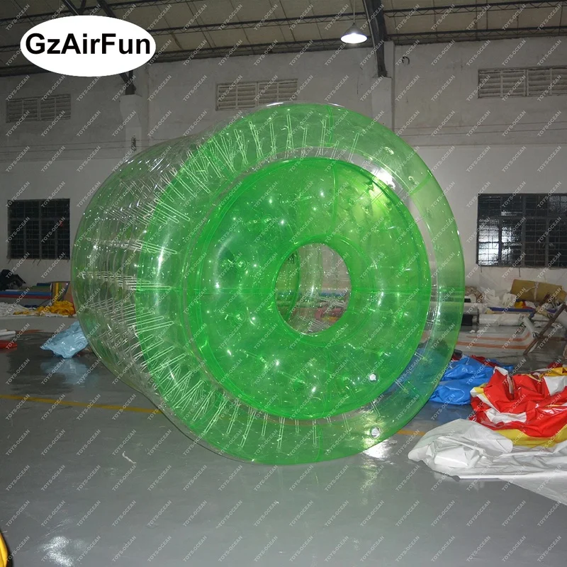 Factory Wholesale Price Outdoor Water Amusement Park Inflatable Hamster Wheel Inflatable Water Roller