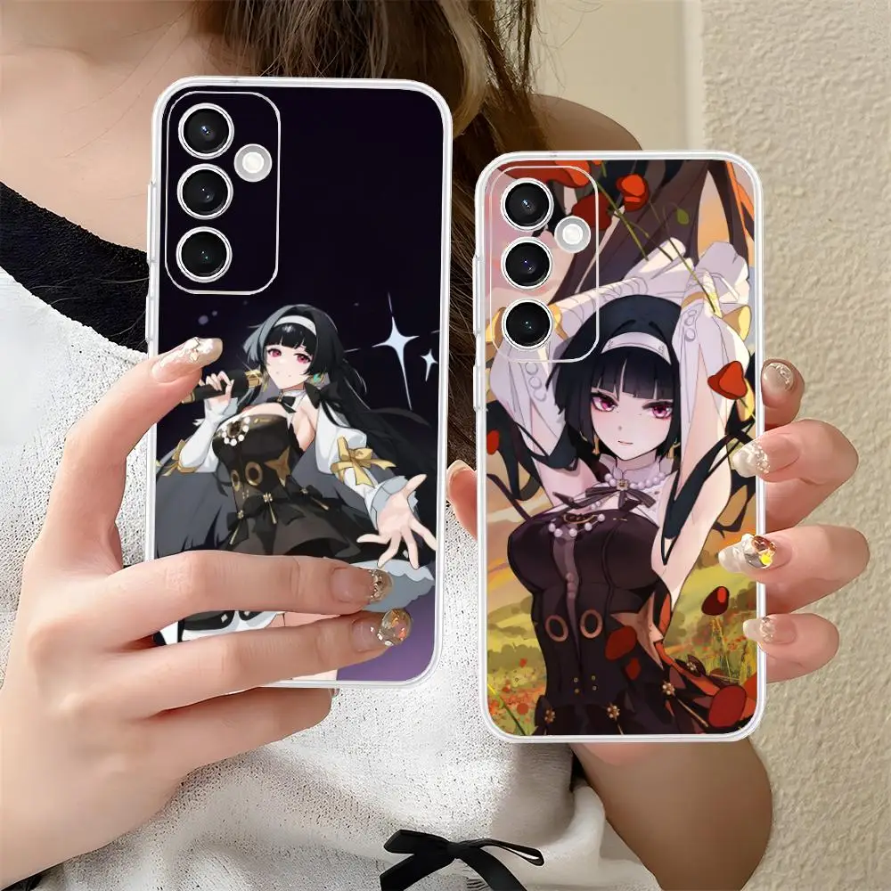 เคสโทรศัพท์ Zenless Zone Zero Astra Yao สำหรับ Samsung Galaxy S25 S24 S23 S22 S21Plus FE Ultra ใส สีสันสดใส ป้องกันอย่างดี สวยงาม