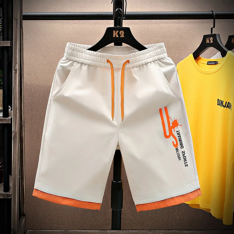 

2026 New style Summer Men's Fashion Trendy Comfortable Sports Casual Shorts Men High-Quality Loose Breathable Five-Point Pants