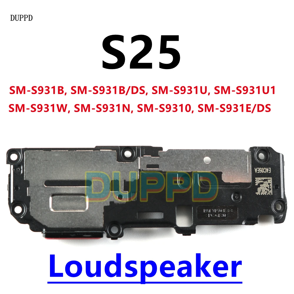 Immagine 6: Altoparlante Auricolare Superiore e Altoparlante Inferiore per Samsung S25 SM-S931B S931U S931N S931 - Ricambio per Speakerphone e Buzzer