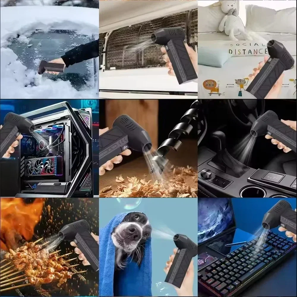 

Уличный вентилятор для барбекю, электрический воздуходувка, портативный гриль для барбекю, инструмент для сильфона, пикника, кемпинга, барбекю, аксессуары для комбайна