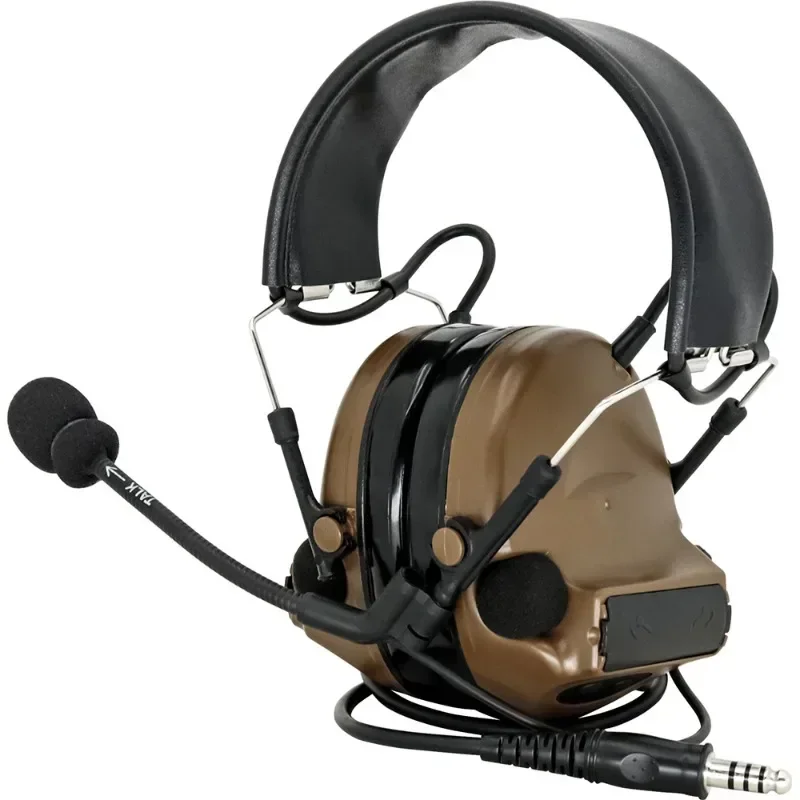 COMTAC II-Casque de Protection Auditive Militaire, Tir, html, Réduction du Bruit 514 Up, Sauna Airsoft, Téléphone avec U94 Ptt