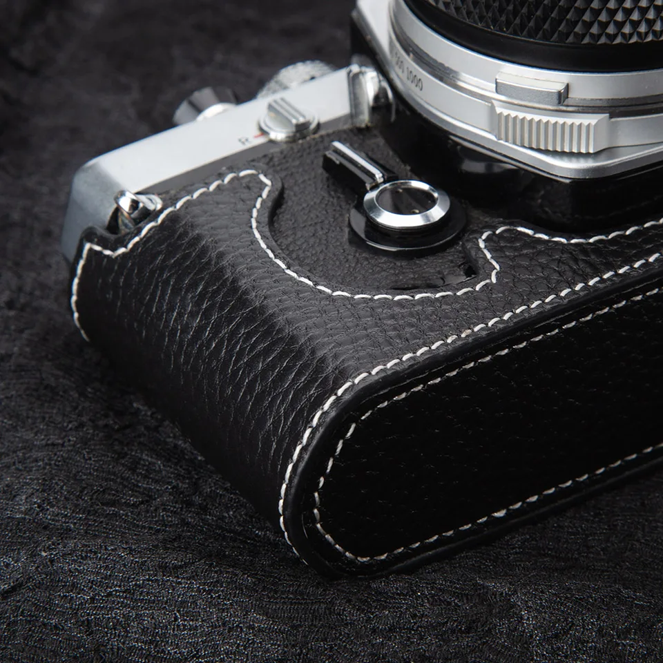 ☆ OLYMPUS OM-2 (革ケース付) + 広角レンズ 28mm GARIZ、OM-D E-M5
