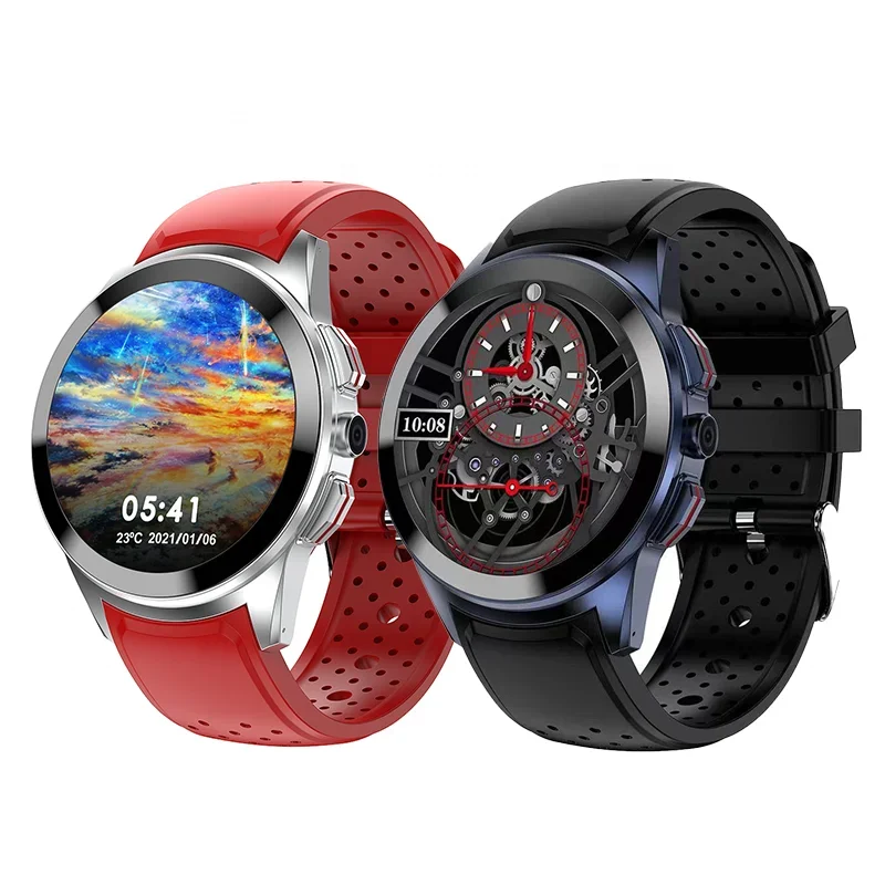 2022 800W Pxels HD Dual Camera Sport GPS Smartwatch Android Video Call Watch Phone 4G Halth Smart Watch With Play