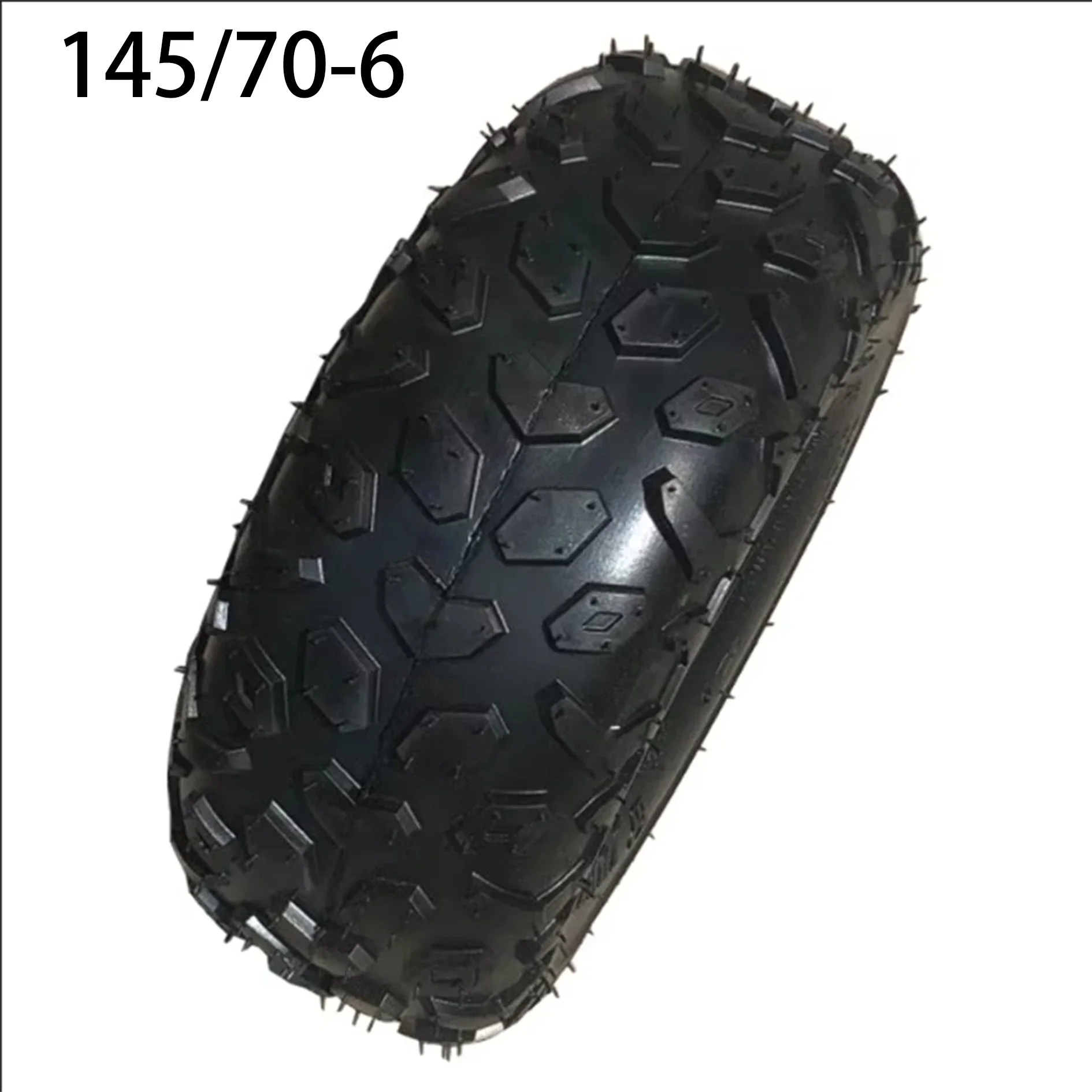 Neumático sin cámara ATV 145/70-6 con llanta de goma para Go-Kart UTV Sunl Taotao Eagle Loncin Razor Dirt Quad vehículo todoterreno