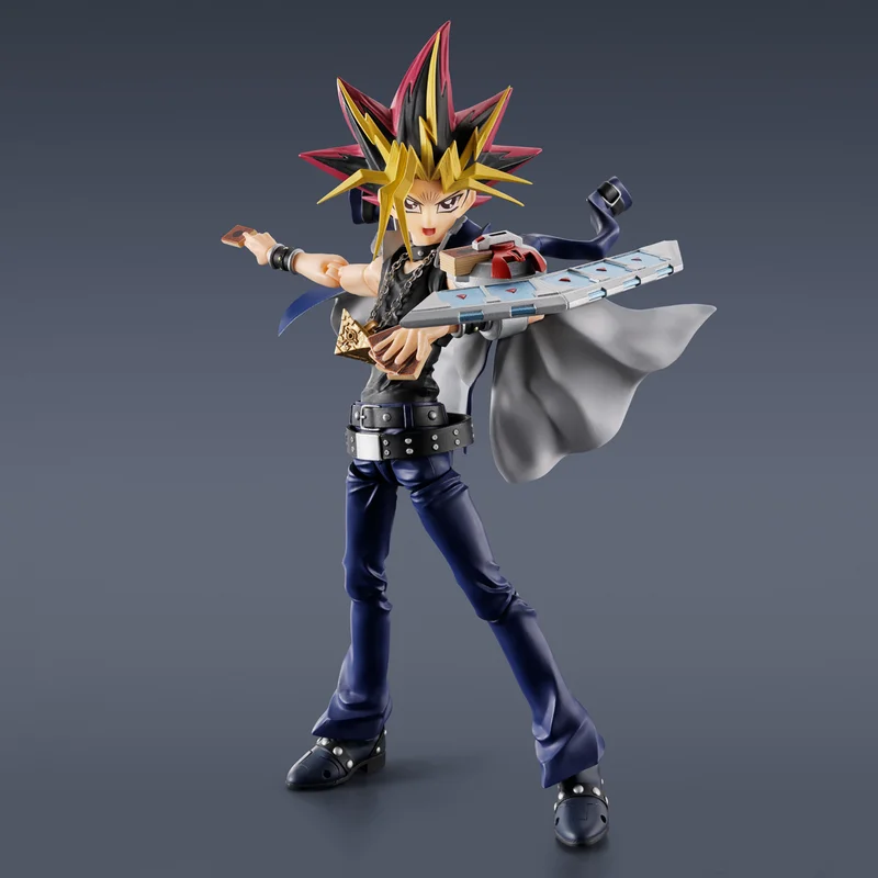 Yu-Gi-Oh Atum Yugi Muto Figure Pharaoh PVC 18cm Poseable Model Anime Toy Collectible Display Gift Shf Official In Stock