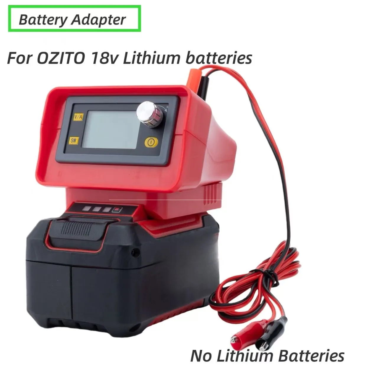 

Регулируемый лабораторный источник питания постоянного тока с регулируемой настольной переключением, регулируемый преобразователь питания для батареи Ozito 18 В