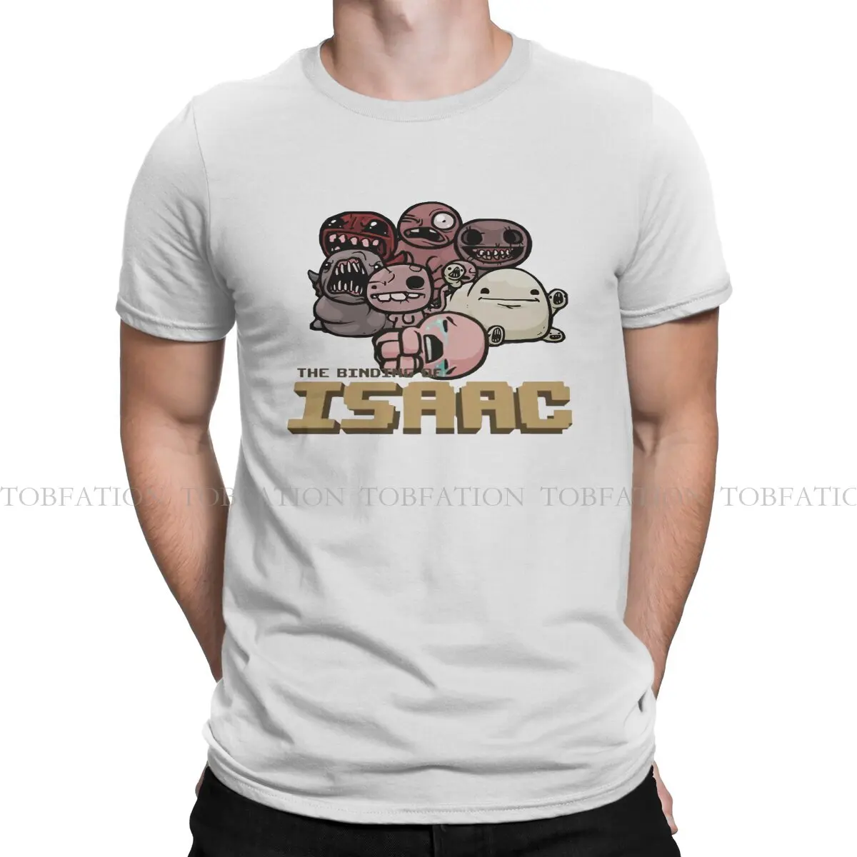 The Binding of Isaac Game Cry 100% Cotton T Shirt Harajuku Alternative Men's Tee Shirt O-Neck Streetwear