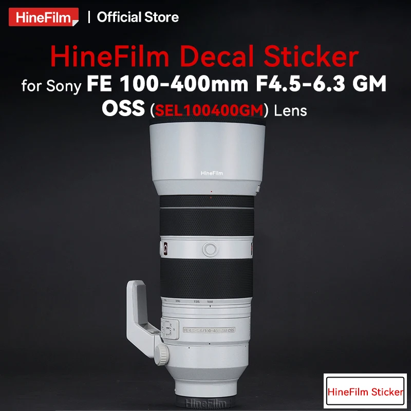 

Наклейка на объектив для Sony FE 100-400 f/4,5-5,6 GM OSS