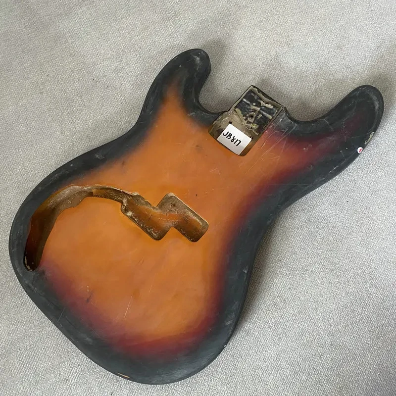 

Корпус электрогитары/бас-гитары JB817 Sunburst Color Left Hand PB, 4 или 5 струн, из массива дерева, для замены и самостоятельной сборки, ремонт царапин и покраска.