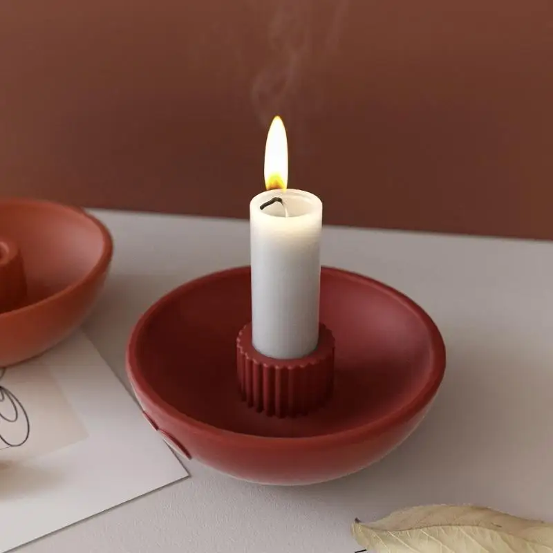 

Flexible Silicone Holder Molds for Resin Casting Reusable DIY Craft Christmas Home Decors Accessories