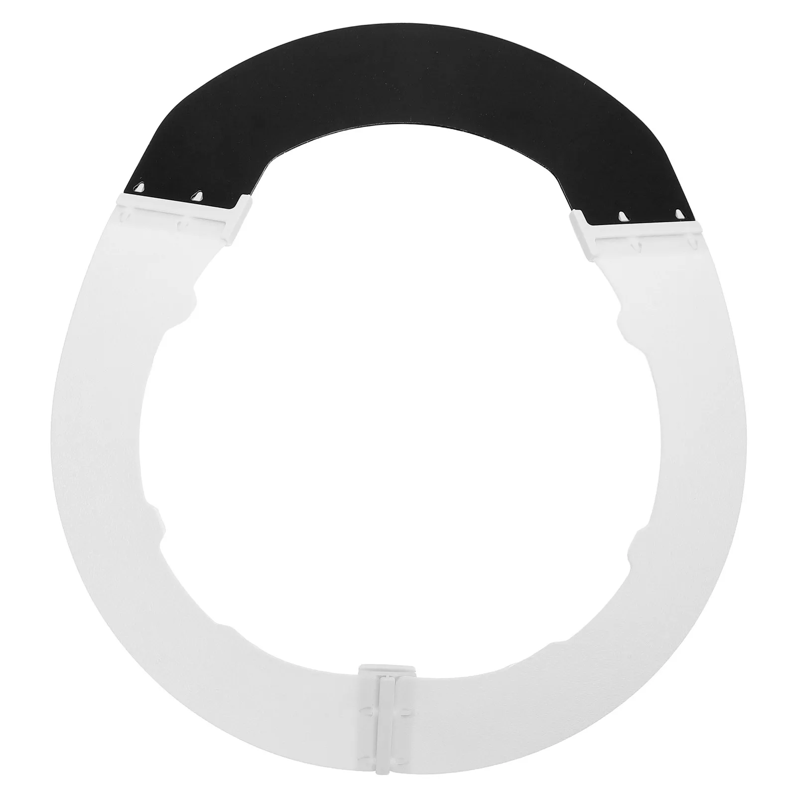 Hard Hat Sun Shade Hard Hat Sun Brim Attachment Lightweight Full Brim Safety Helmet Sunshade Accessory for Working
