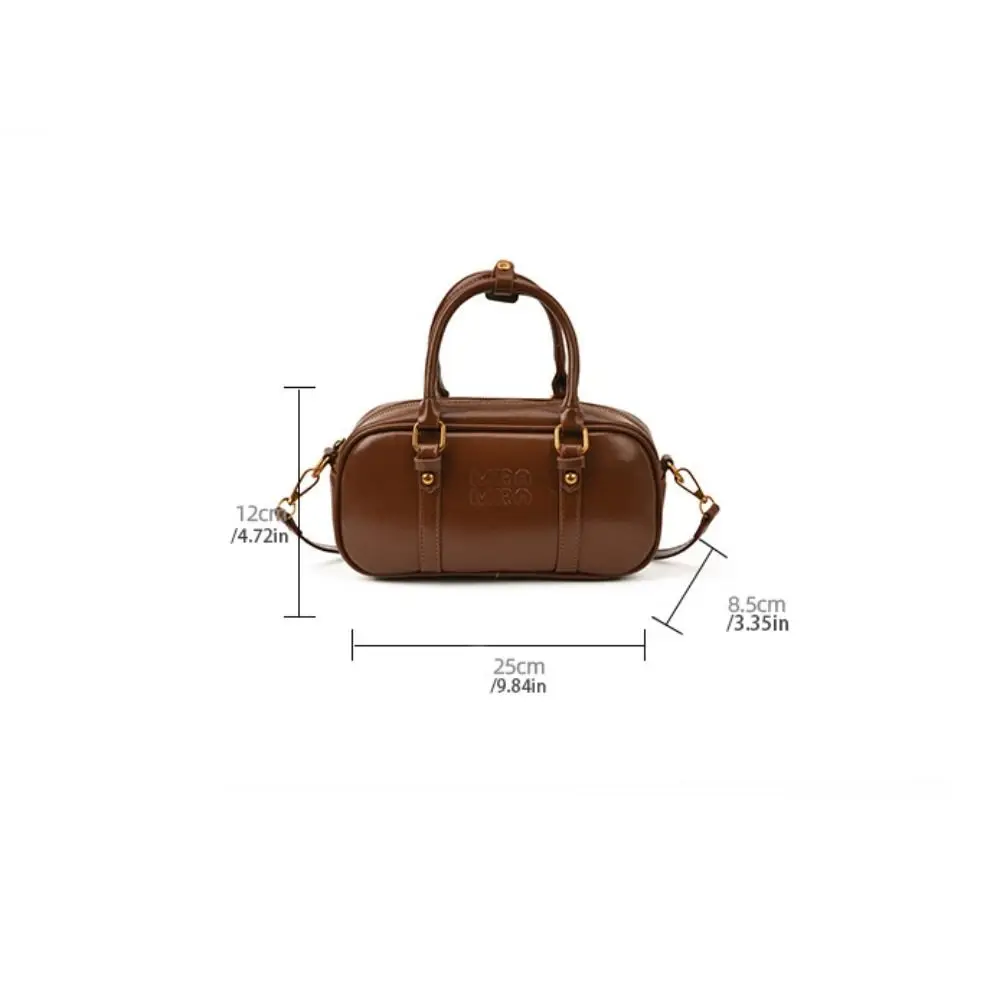 أنيقة بو الجلود البولينج حقيبة بلون حقيبة يد بو بوسطن حقيبة سعة كبيرة الكورية نمط حقيبة رافعة الفتيات/الإناث #5