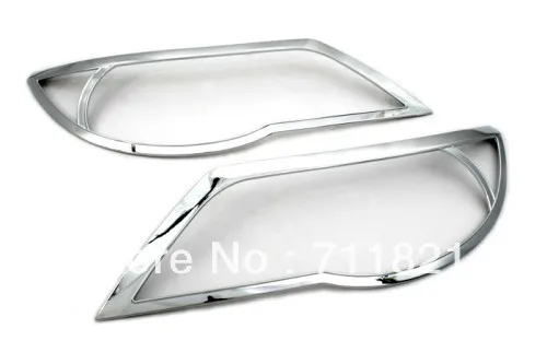 

Car Styling Chrome Head Light Cover Trim For Volkswagen VW Tiguan First Generation 2007-2010