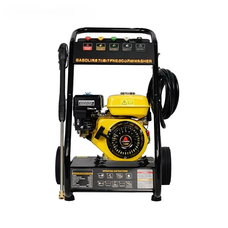 170A Professional Grade High Pressure Washer Mobile Pressure Washer with Hose Reel for Truck RV Boat Cleaning