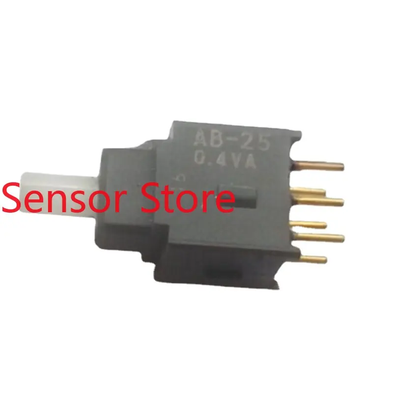 10PCS AB-25AP 0.4VA Micro Button Switch Self Reset  Double Row 6-Pin Gold Plated