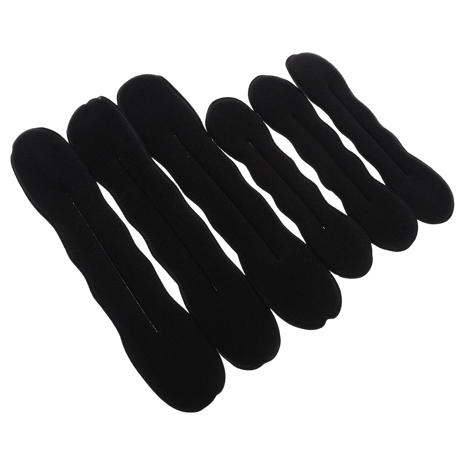 

Набор из 6 предметов для изготовления булочек для волос, классический бежевый цвет, нежный на волосах, универсальный для разных причесок и мероприятий