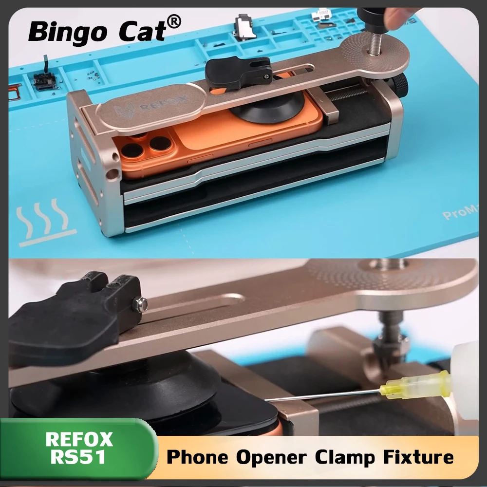 refox-rs51-2-in-1-mobile-phone-opener-clamping-fixture-for-iphone-17-16-lcd-screen-back-glass-cover-disassembly-remove-tool