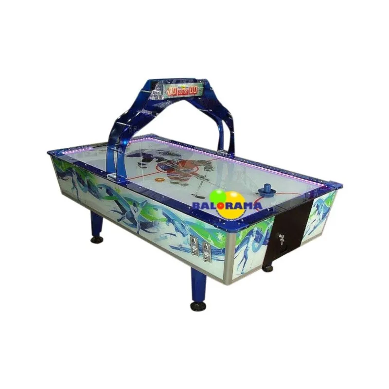 Mesa de hockey de aire de cristal a la venta, paseos para niños